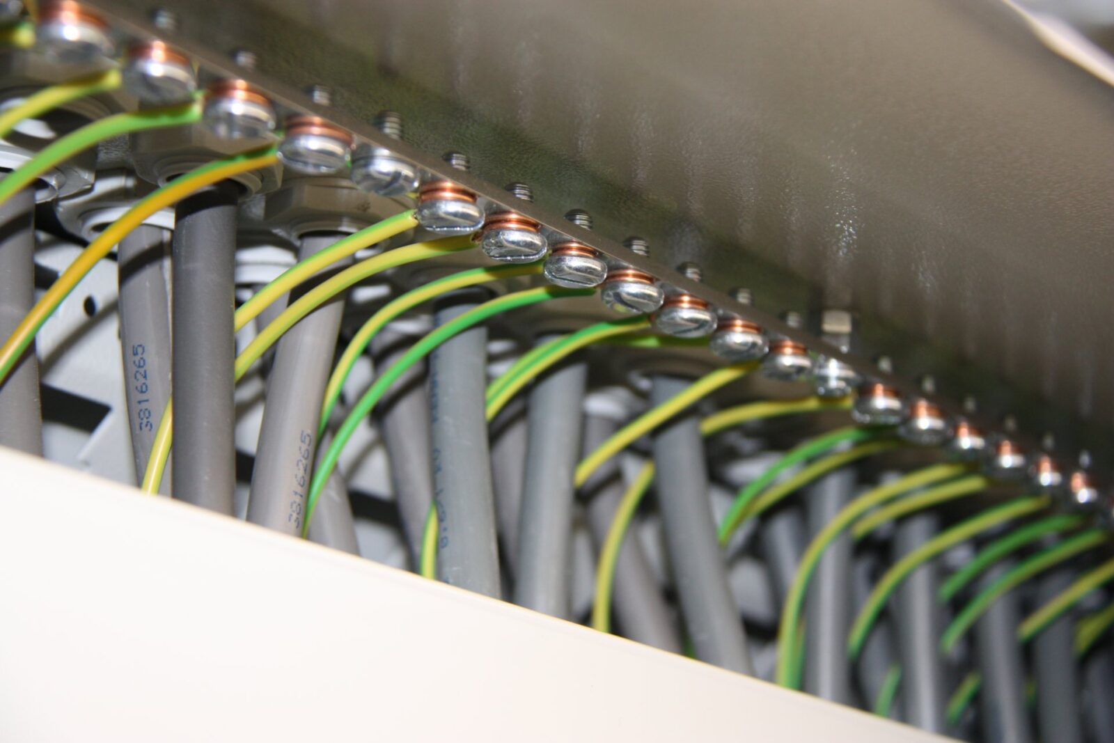 Verdeelkast voor regeltechnische installaties.